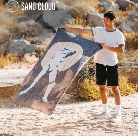 Star Wars Stormtrooper Beach Towel Turkish cotton sand cloud - Main Image